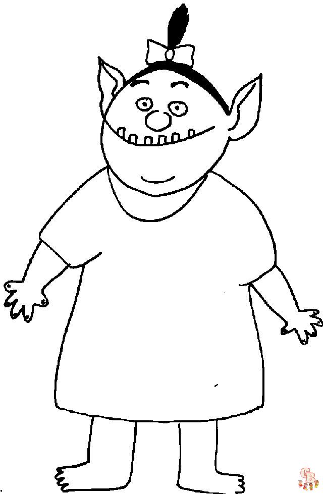 Coloriage Ogre