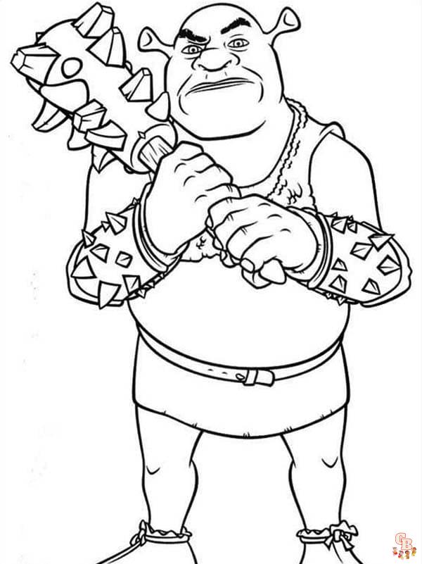 Coloriage Ogre