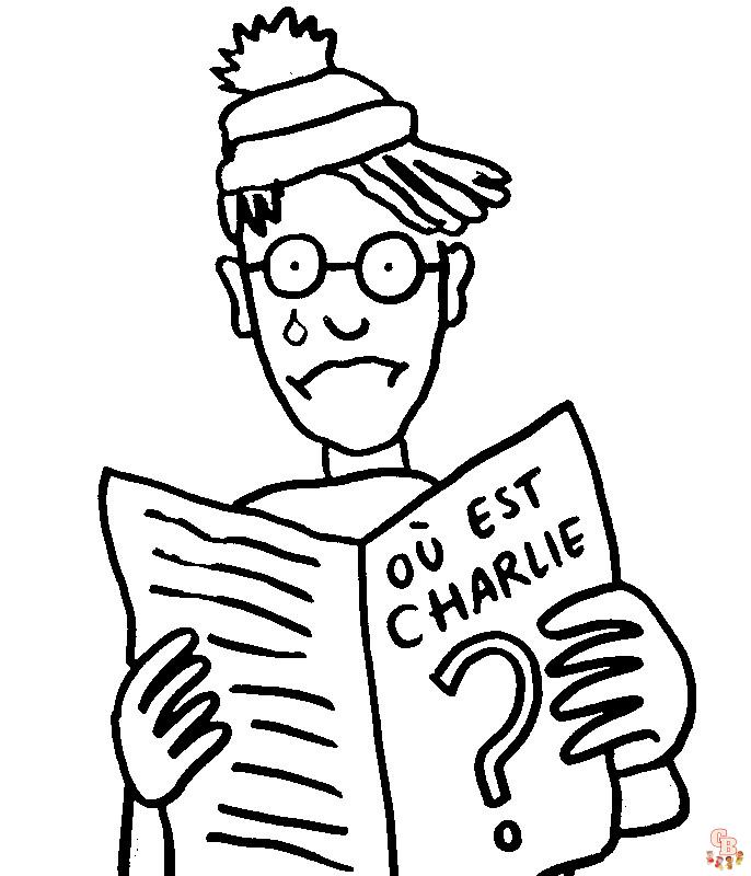 Coloriage Ou est Charlie