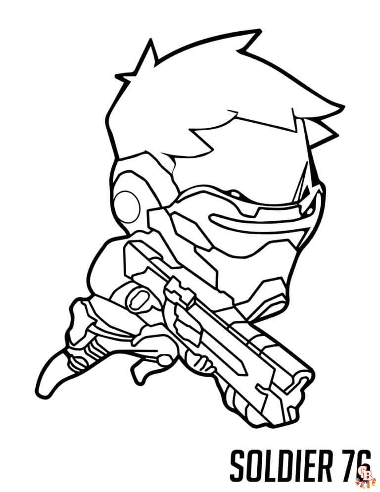 Coloriage Overwatch