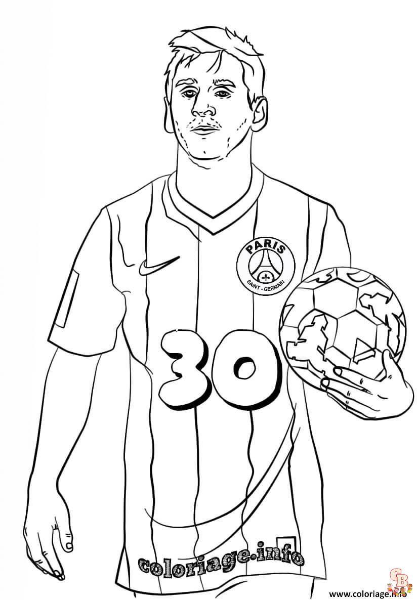 Coloriage PSG Paris Saint Germain