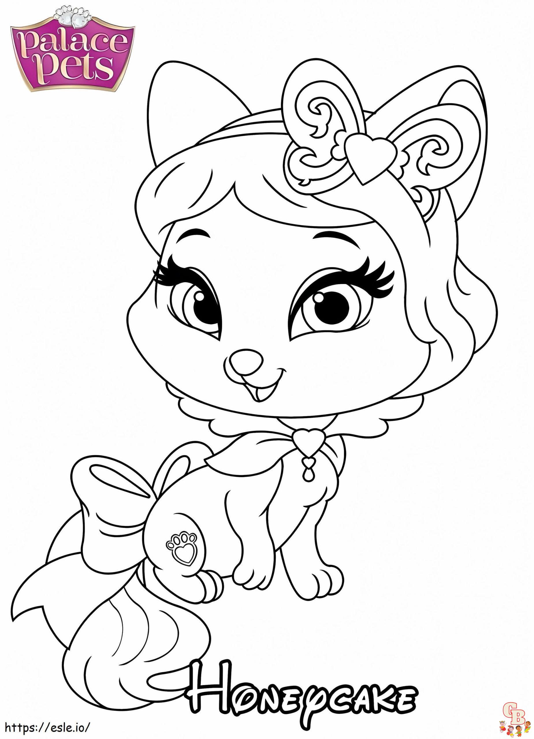 Coloriage Palace Pets