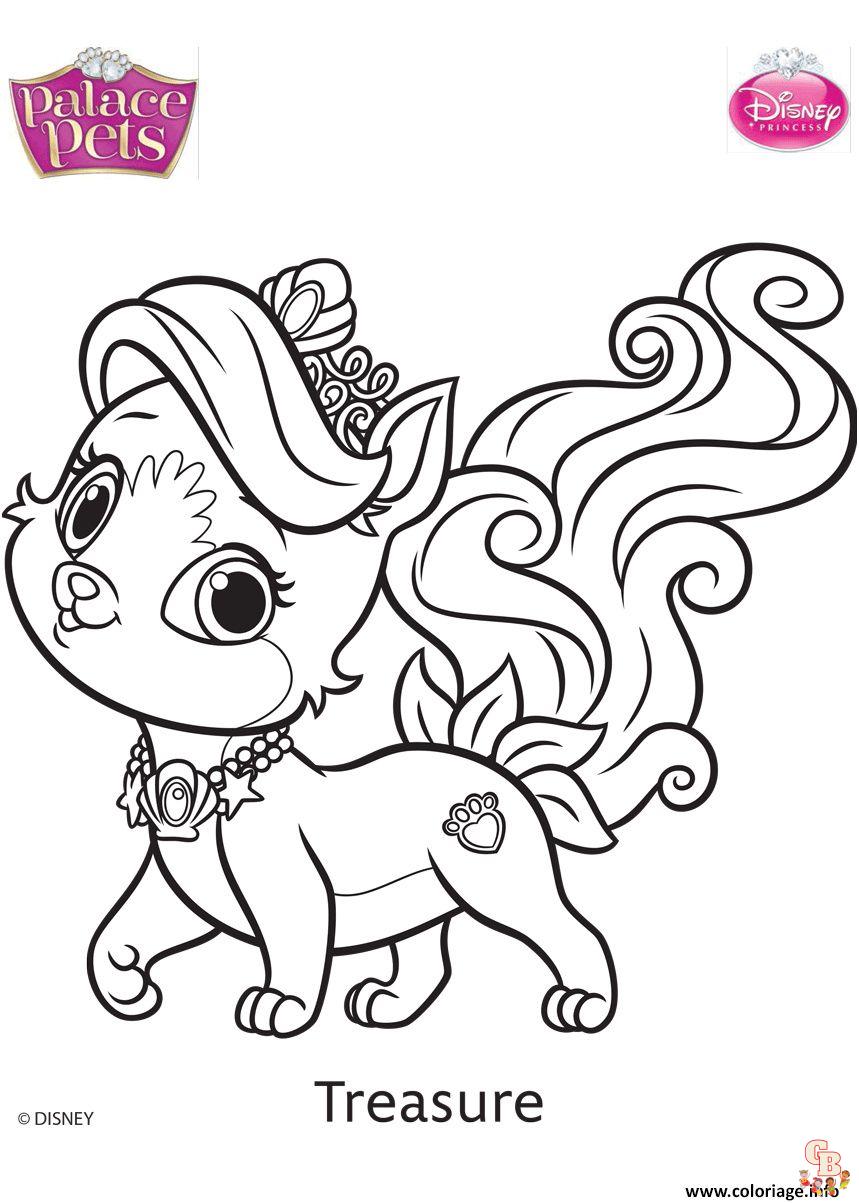 Coloriage Palace Pets