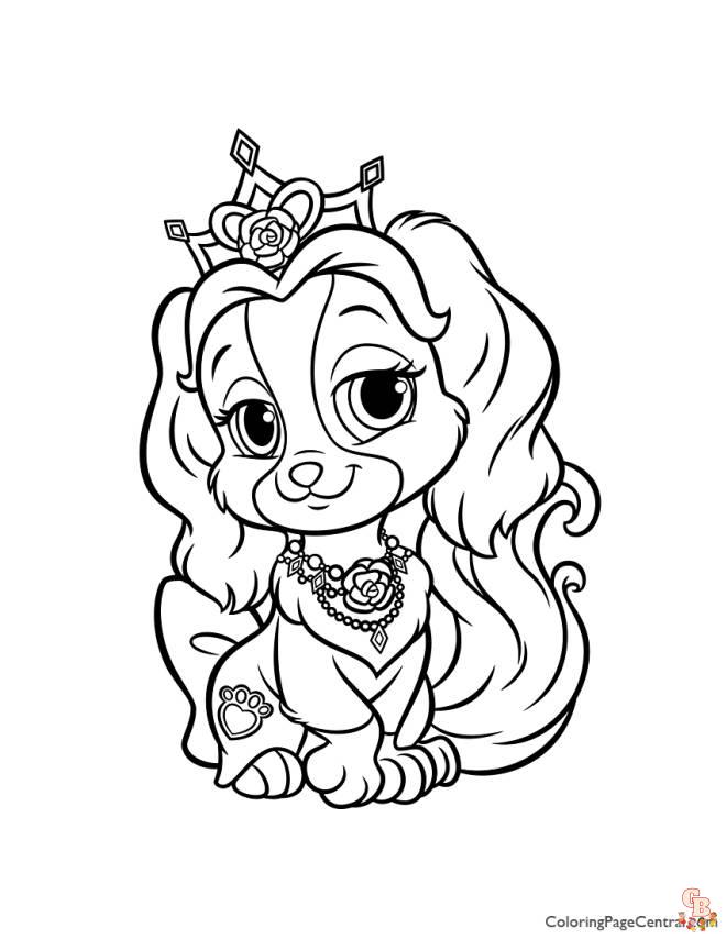 Coloriage Palace Pets