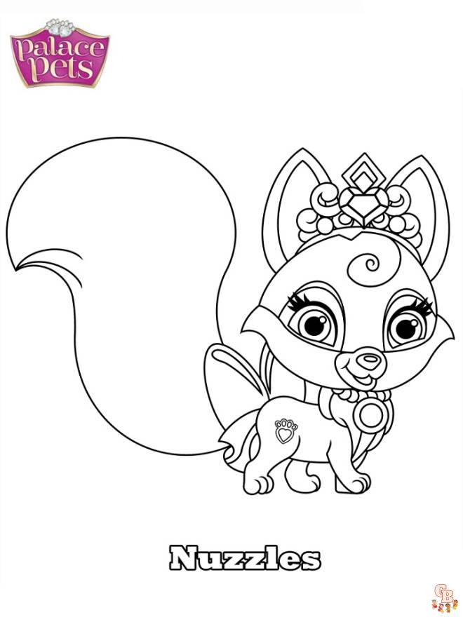 Coloriage Palace Pets