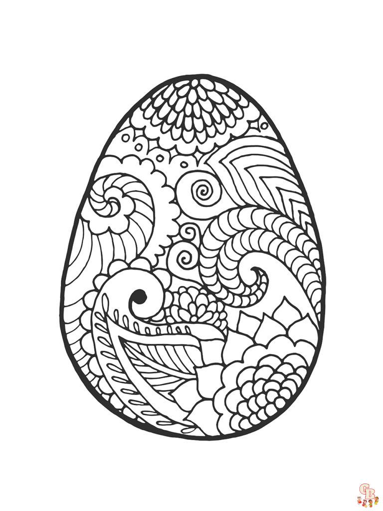 Coloriage Paques Adulte