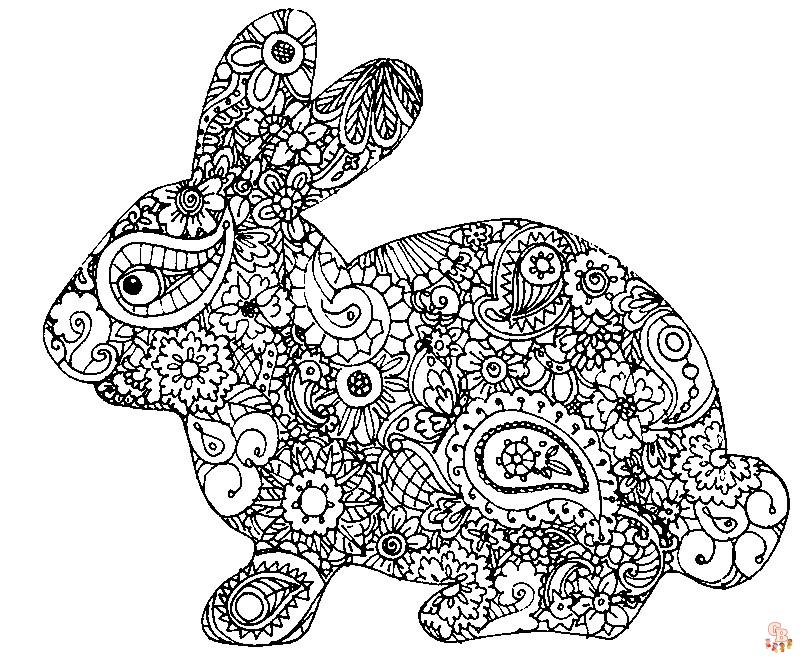 Coloriage Paques Adulte