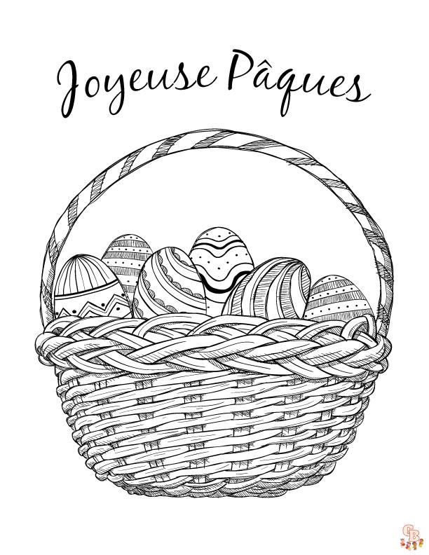 Coloriage Paques Adulte