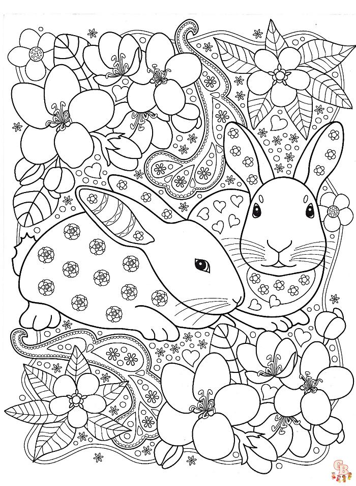 Coloriage Paques Adulte