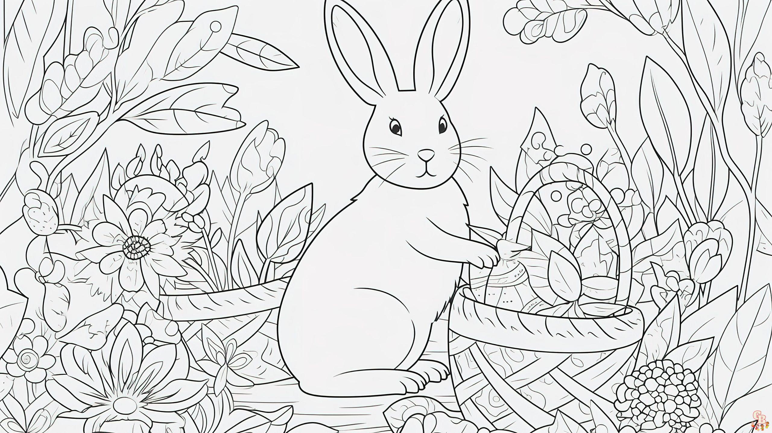 Coloriage Paques Adulte