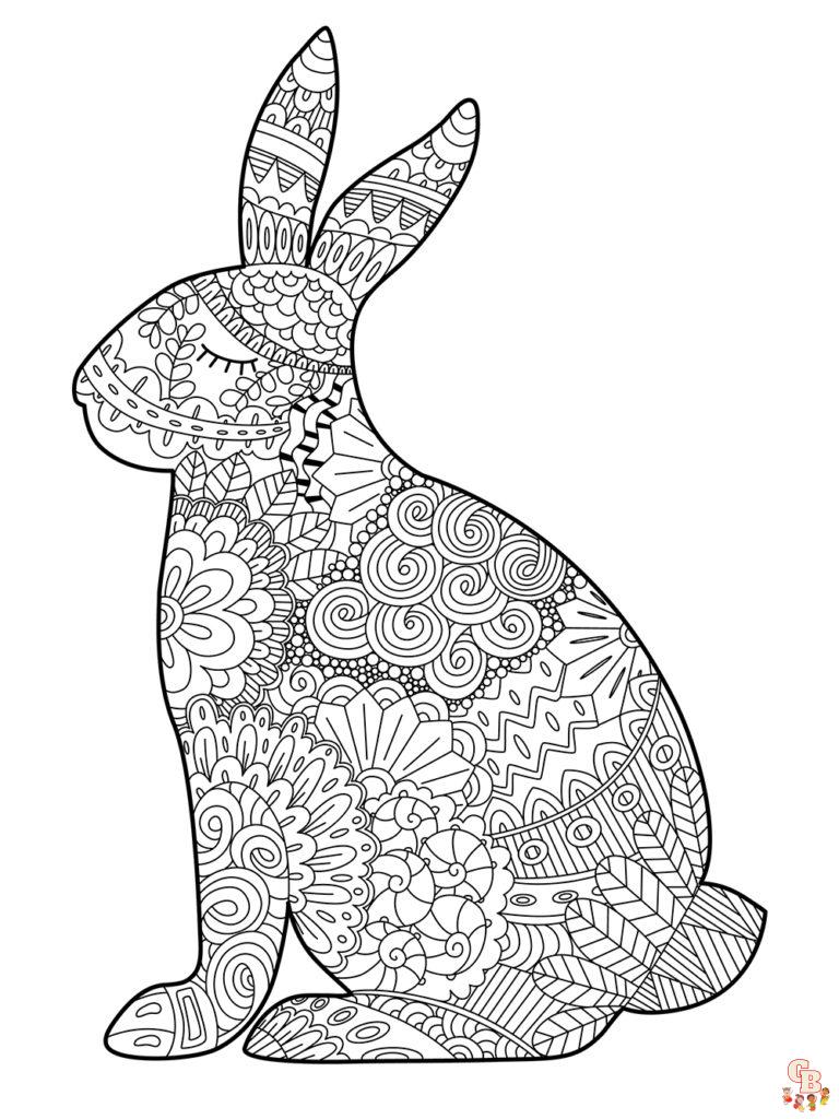 Coloriage Paques Adulte