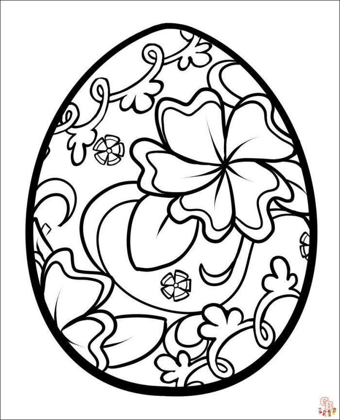 Coloriage Paques Mandala