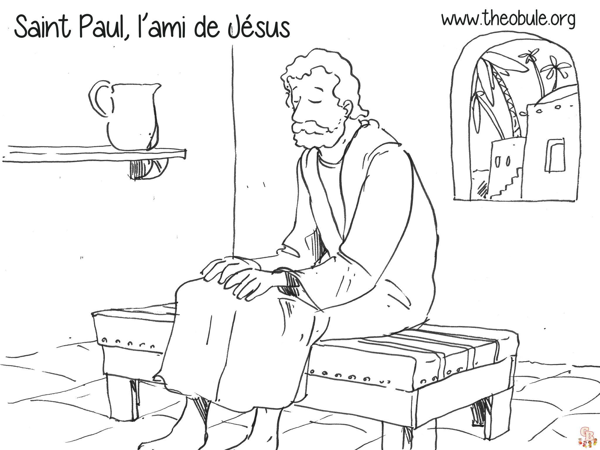 Coloriage Paul