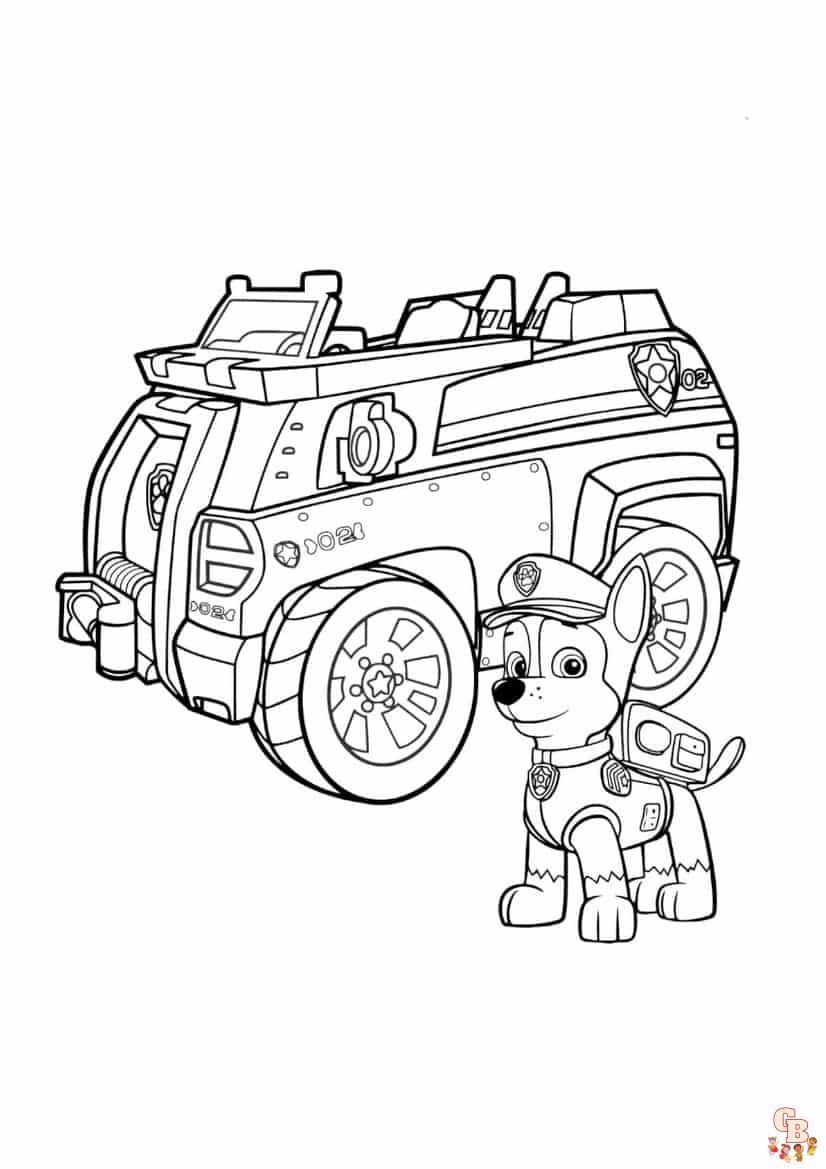 Coloriage Paw Patrol