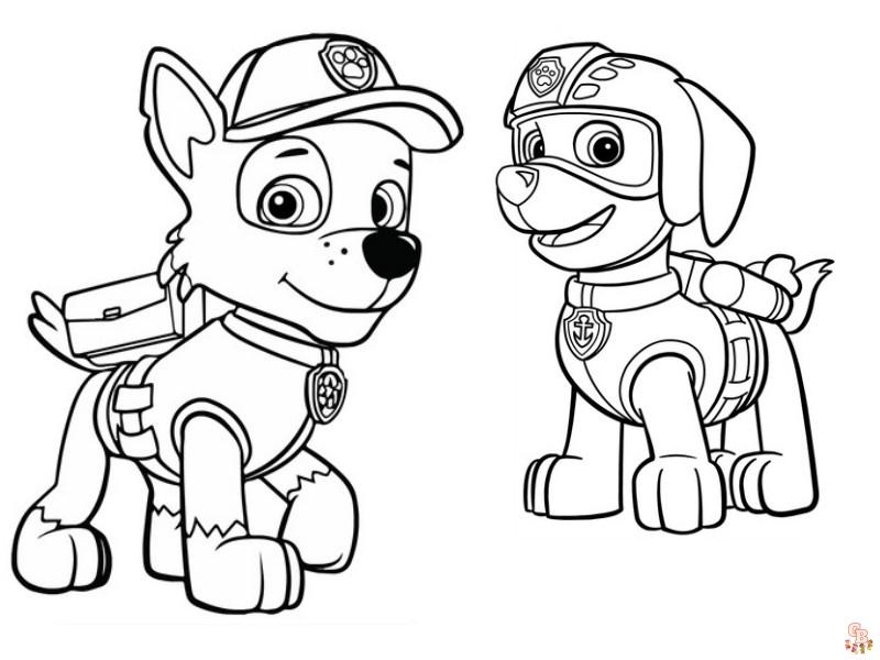 Coloriage Paw Patrol