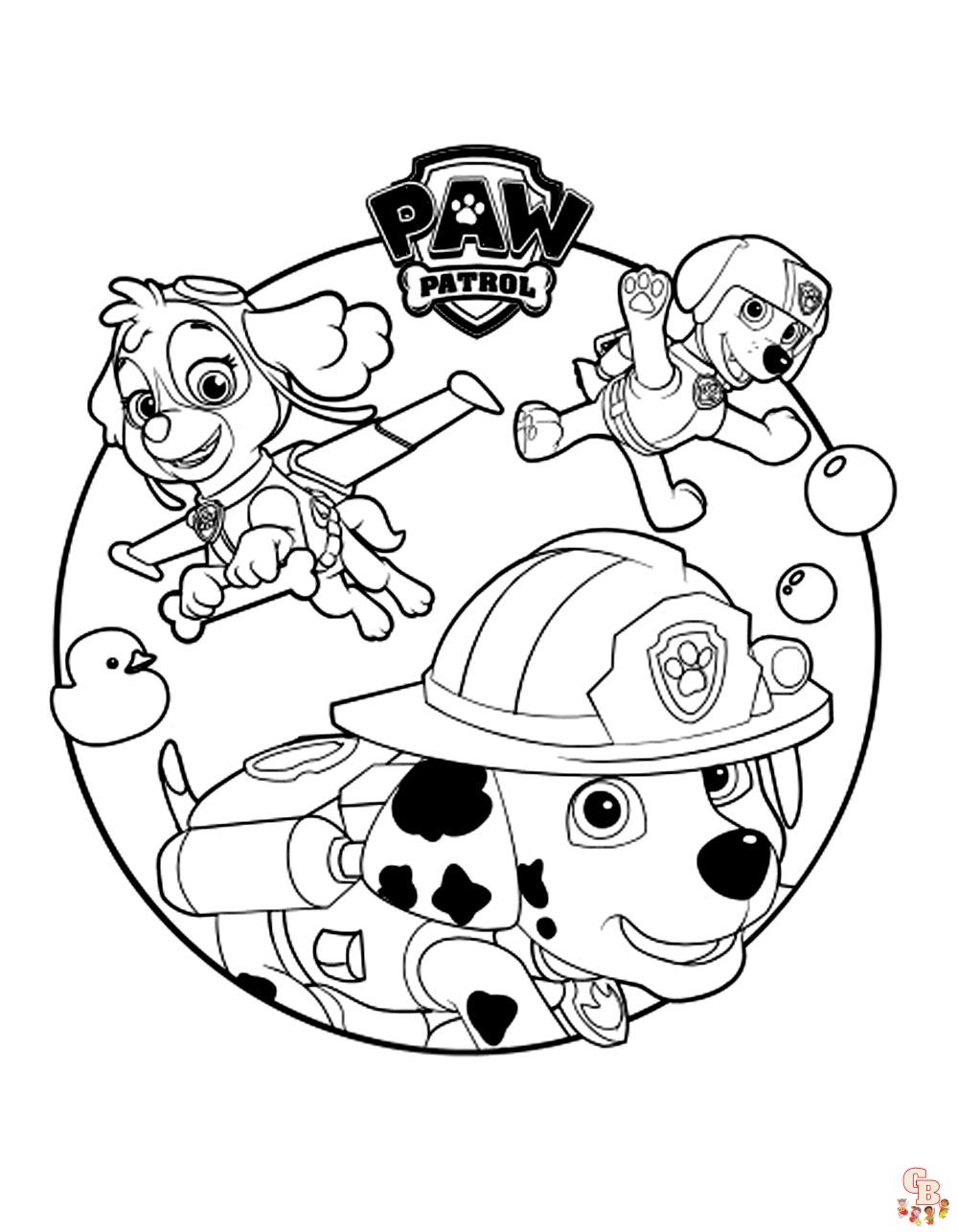 Coloriage Paw Patrol