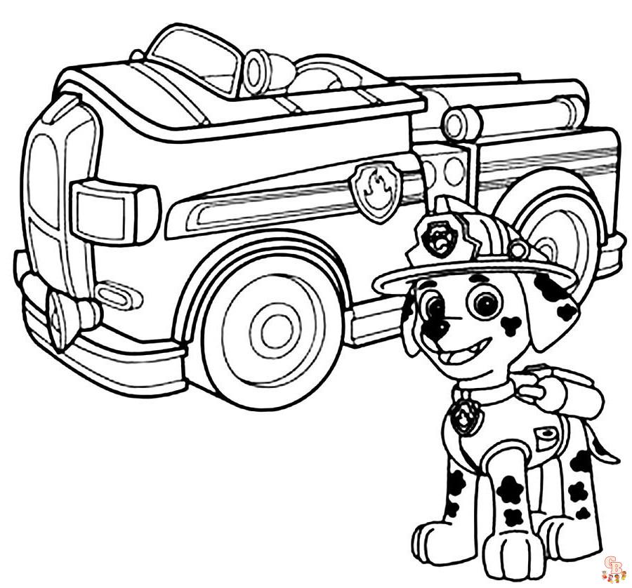 Coloriage Paw Patrol