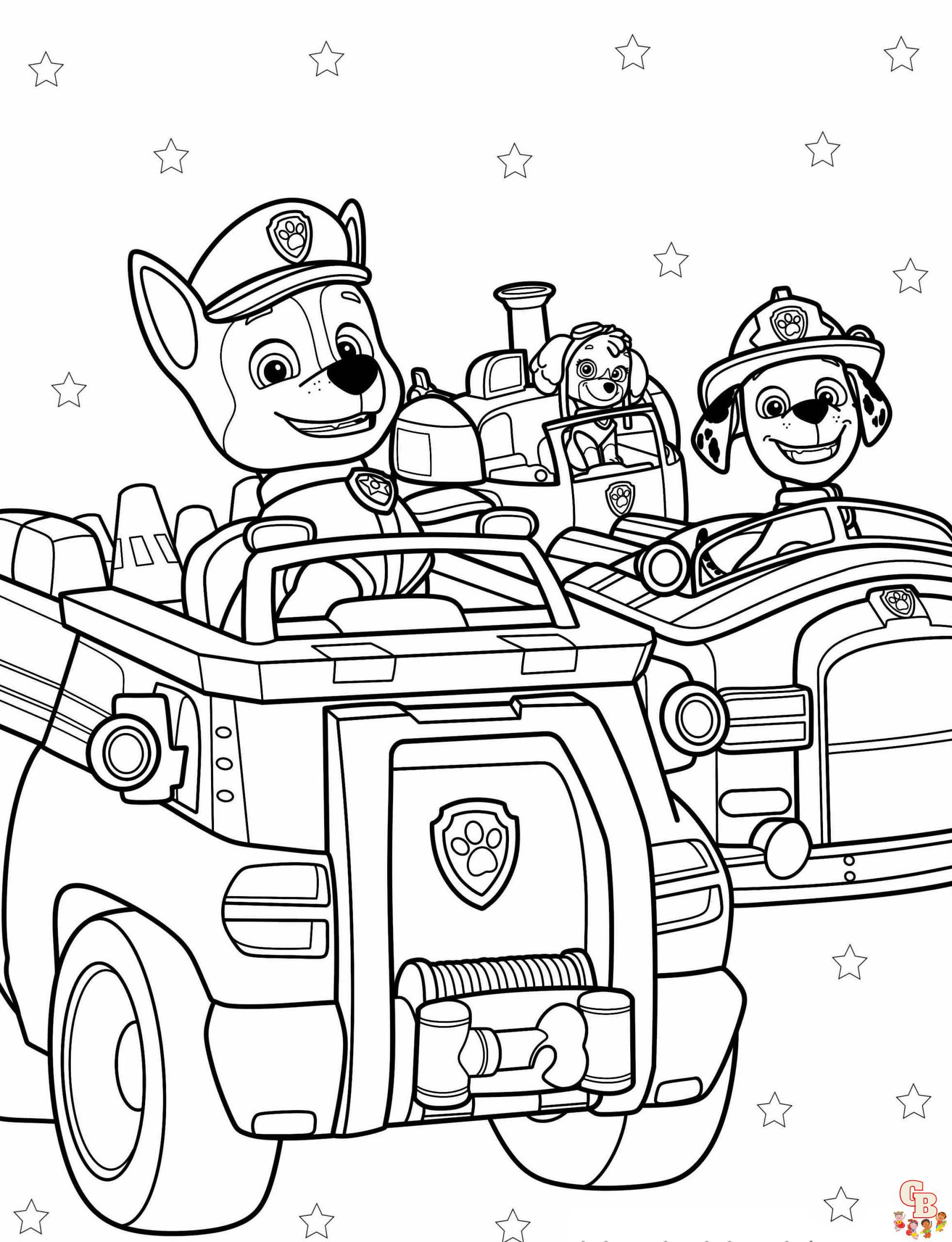 Coloriage Paw Patrol