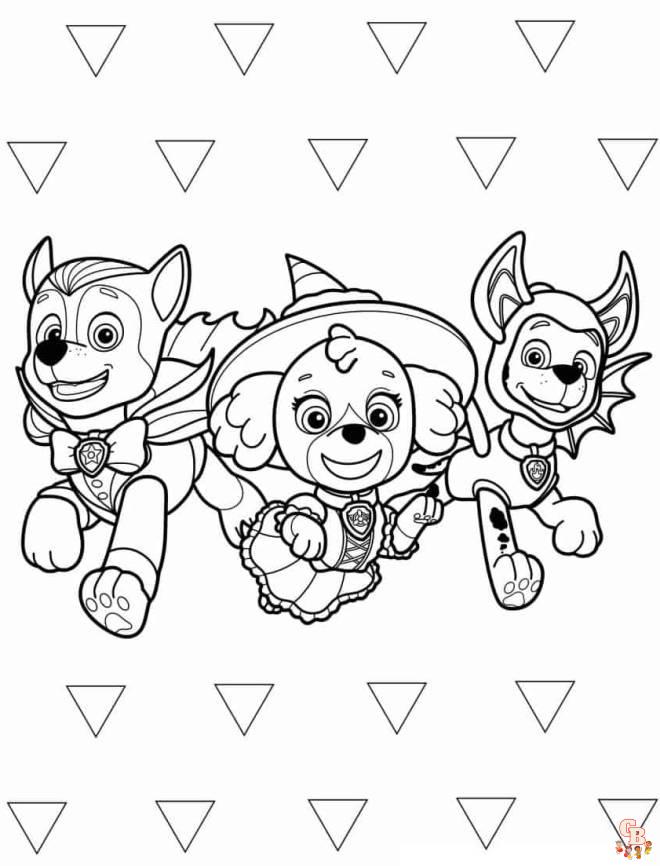 Coloriage Paw Patrol