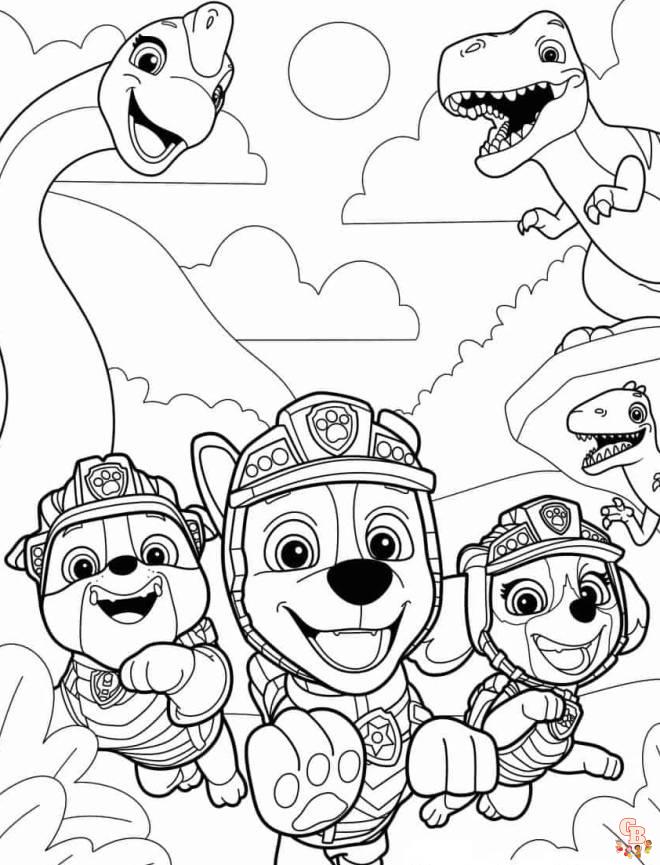 Coloriage Paw Patrol