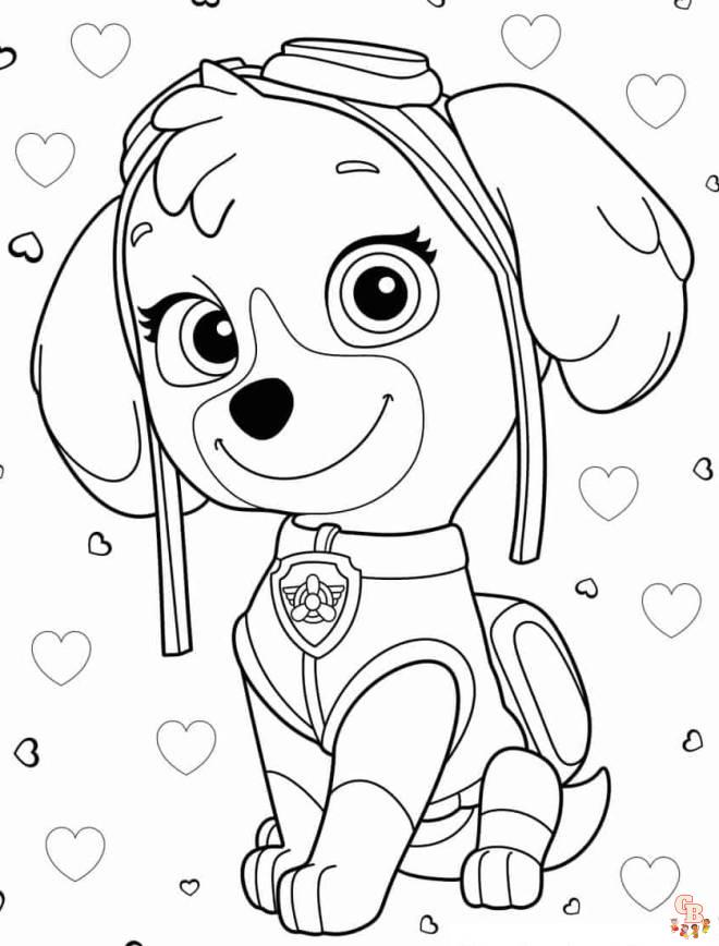 Coloriage Paw Patrol