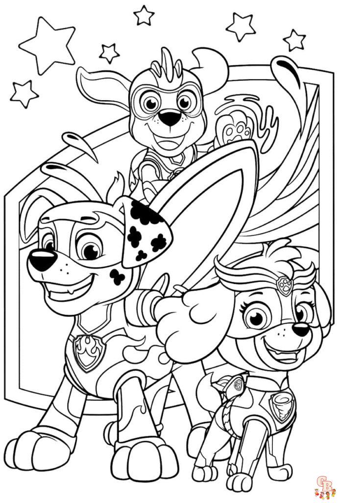 Coloriage Paw Patrol