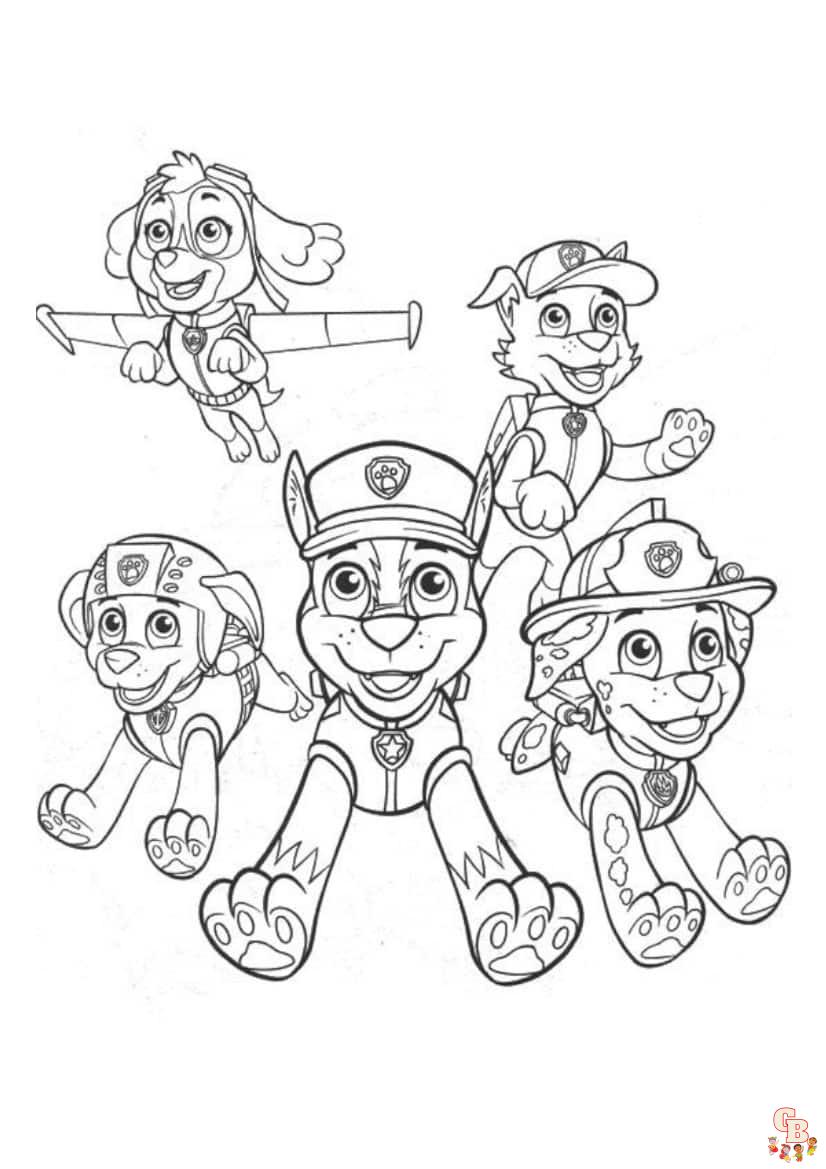 Coloriage Paw Patrol