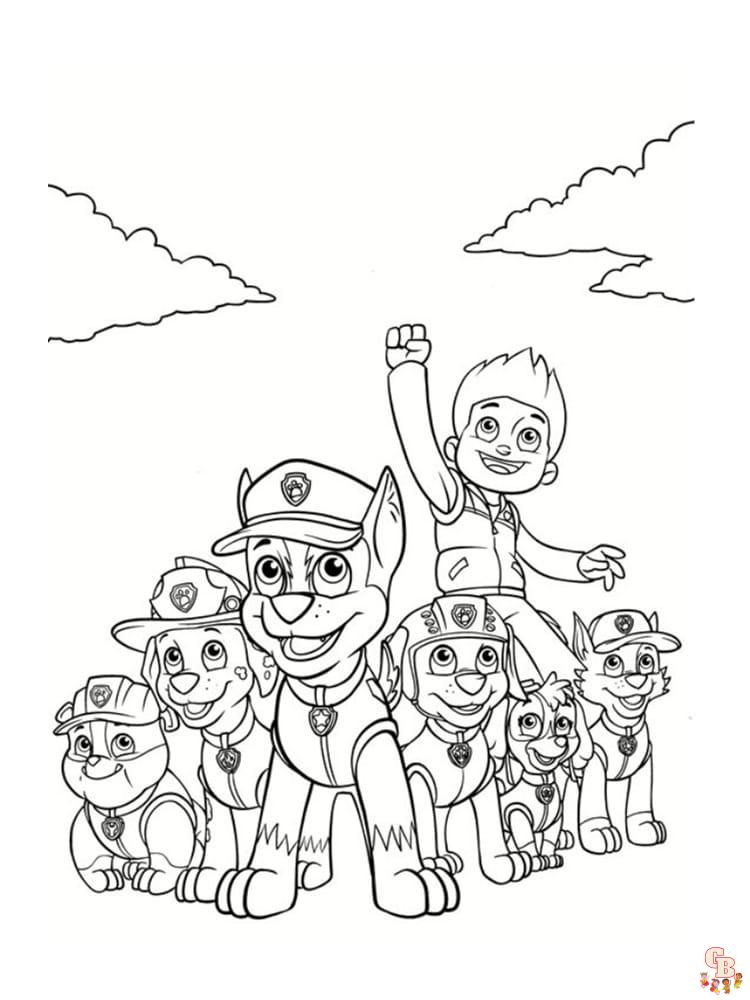 Coloriage Paw Patrol