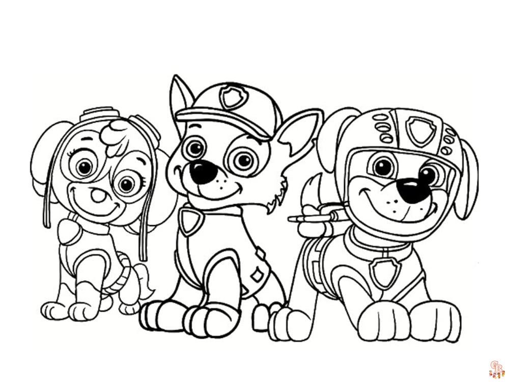 Coloriage Paw Patrol