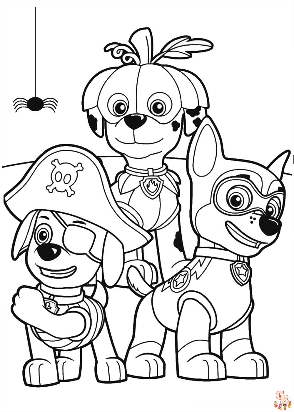 Coloriage Paw Patrol