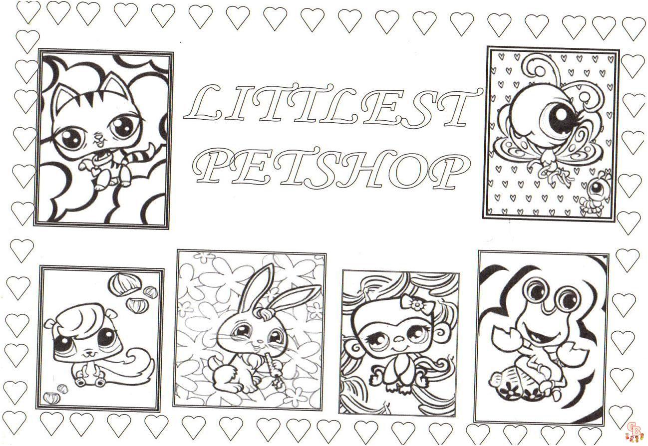 Coloriage Petshop