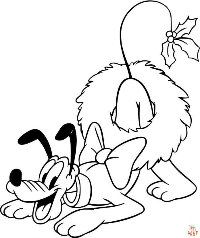 Coloriage Pluto