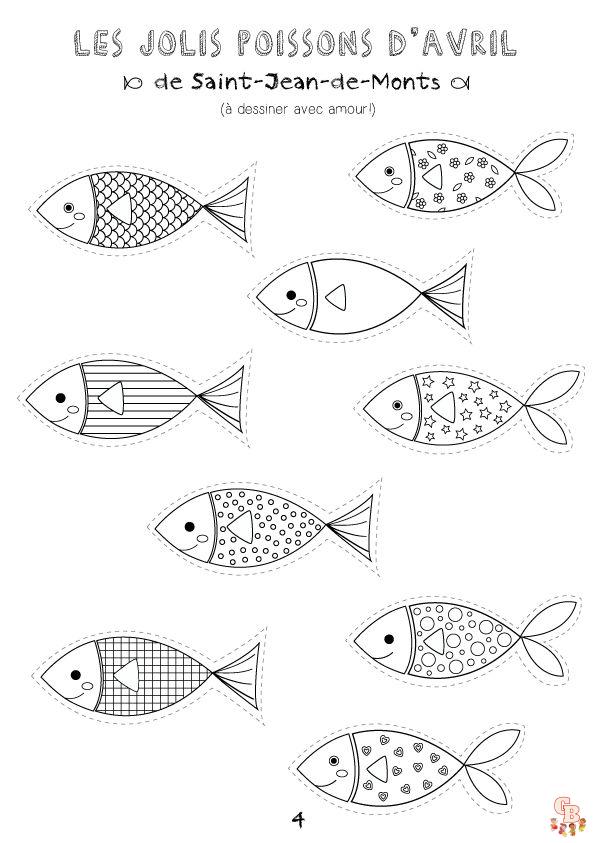 Coloriage Poisson Davril