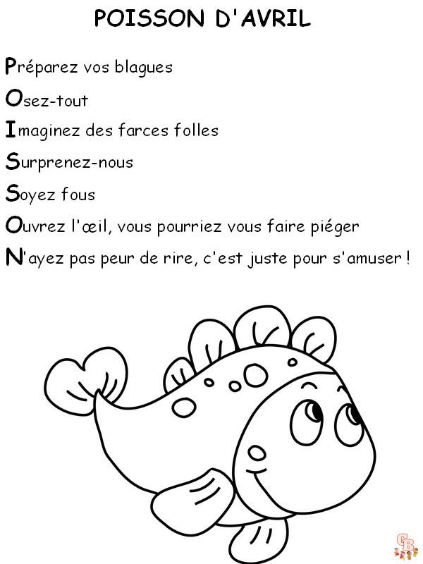 Coloriage Poisson Davril