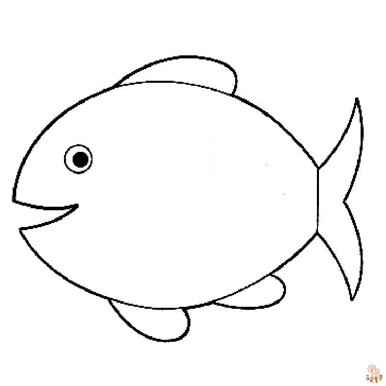 Coloriage Poisson Davril