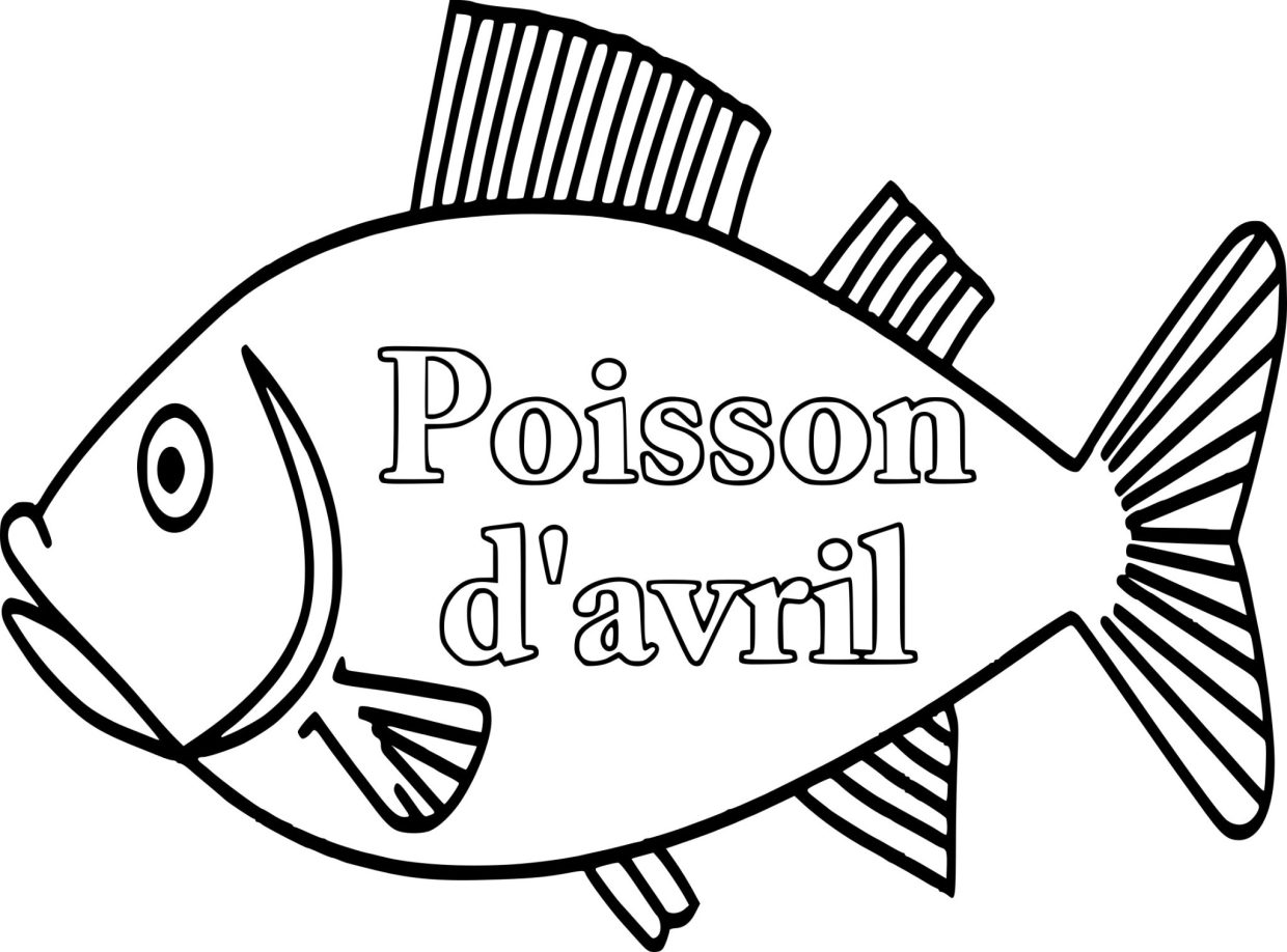 Coloriage Poisson Davril