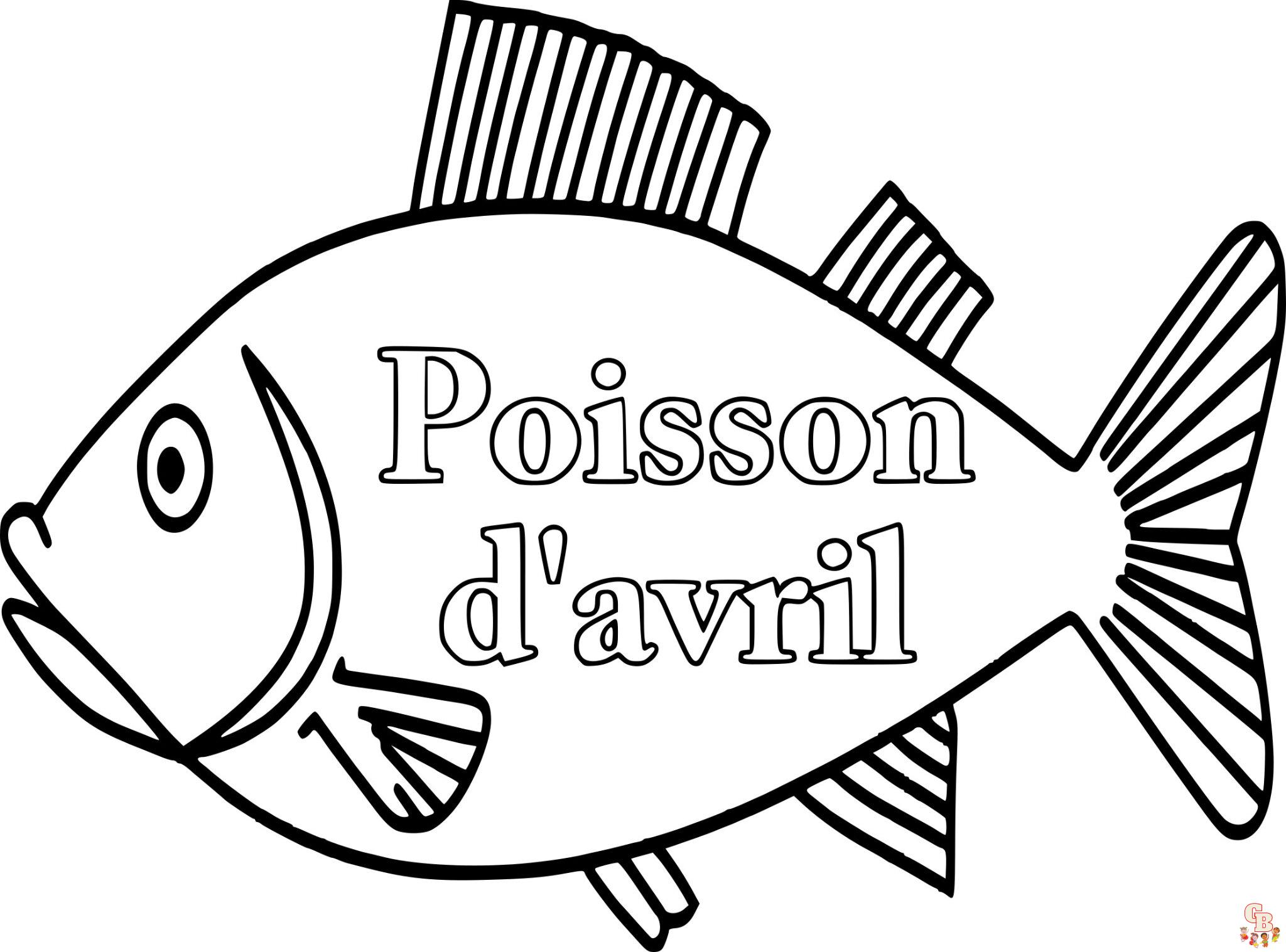 Coloriage Poisson Davril