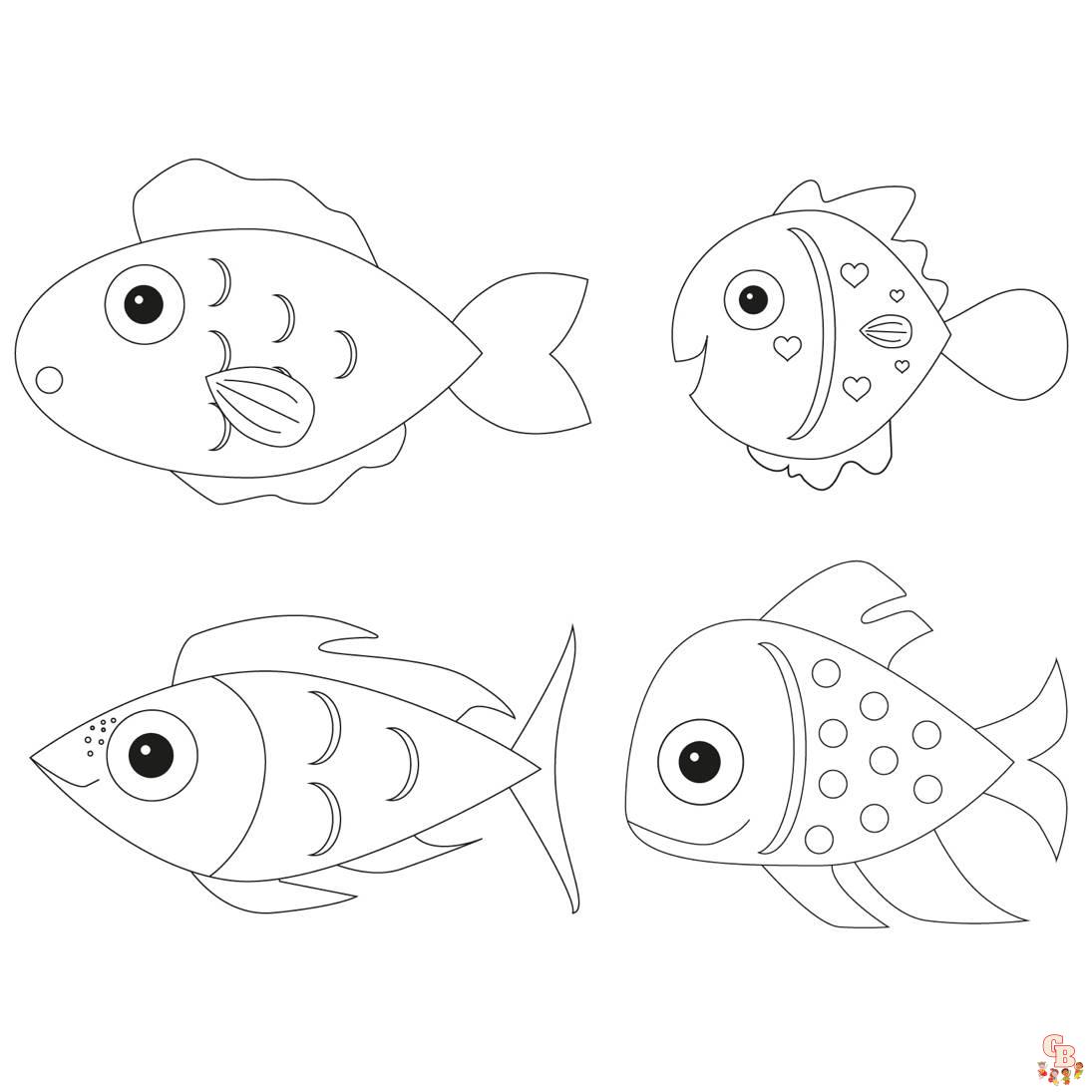 Coloriage Poisson Davril