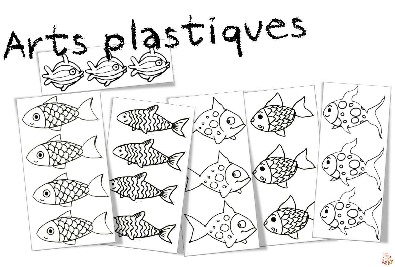 Coloriage Poisson Davril