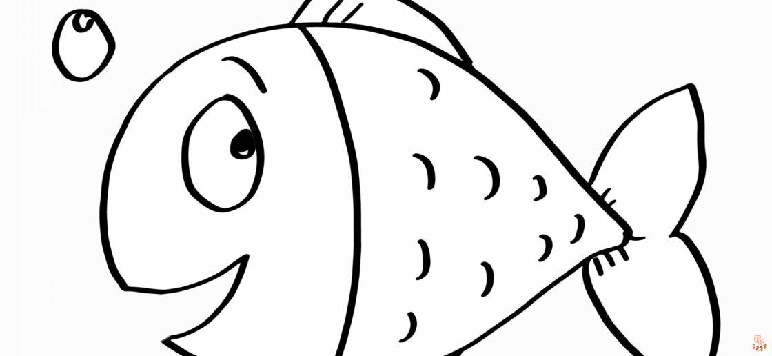 Coloriage Poisson Davril