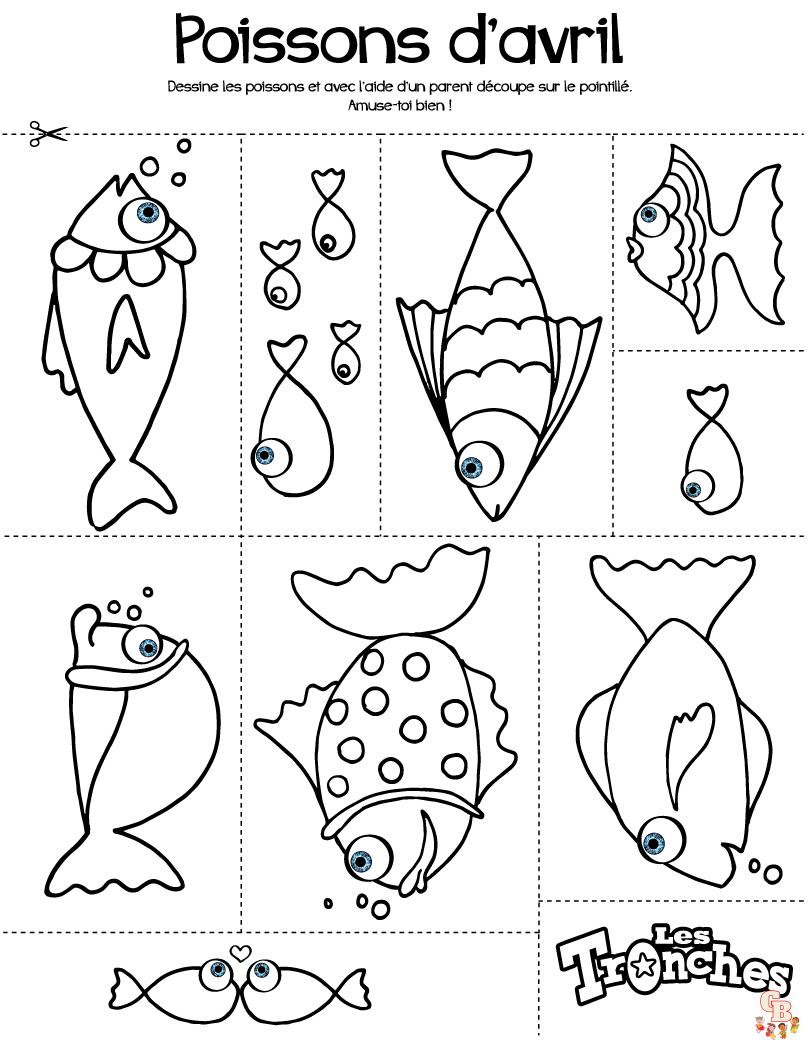 Coloriage Poisson Davril