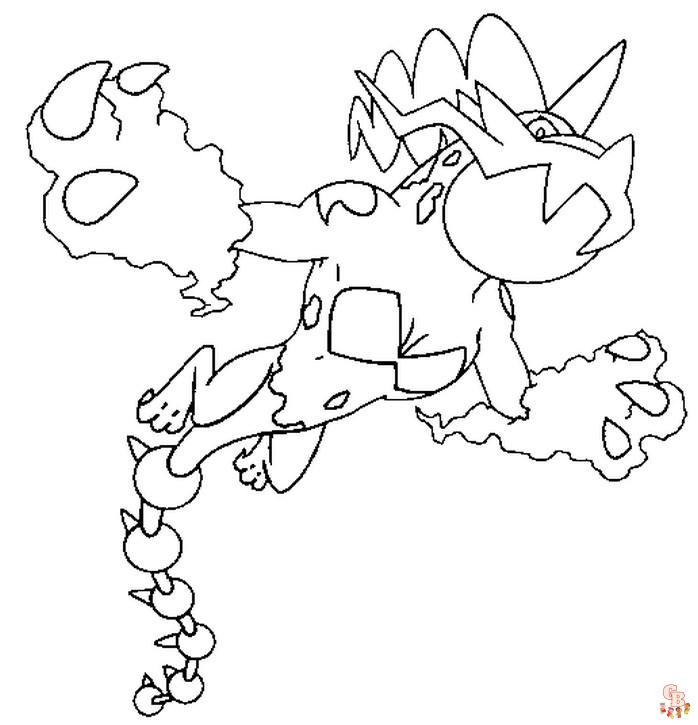 Coloriage Pokemon Forme Alternative