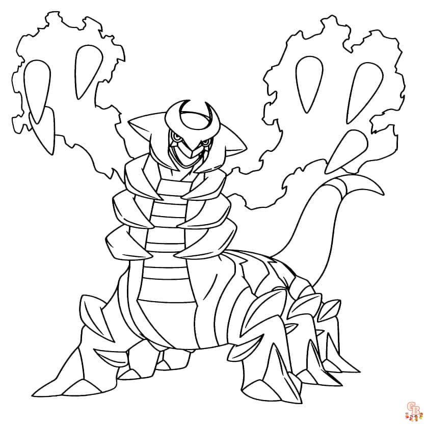 Coloriage Pokemon Forme Alternative