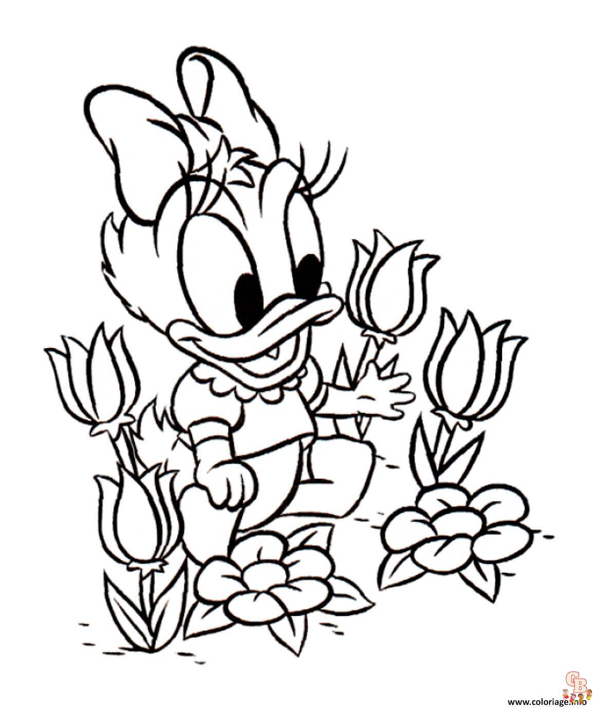 Coloriage Pompon et Daisy