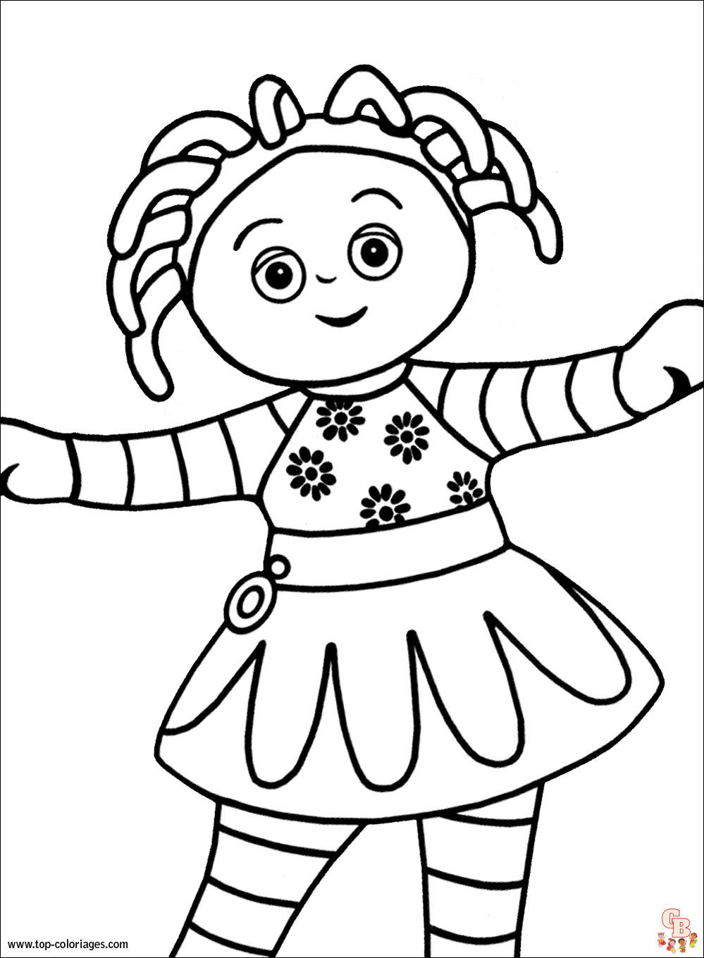 Coloriage Pompon et Daisy