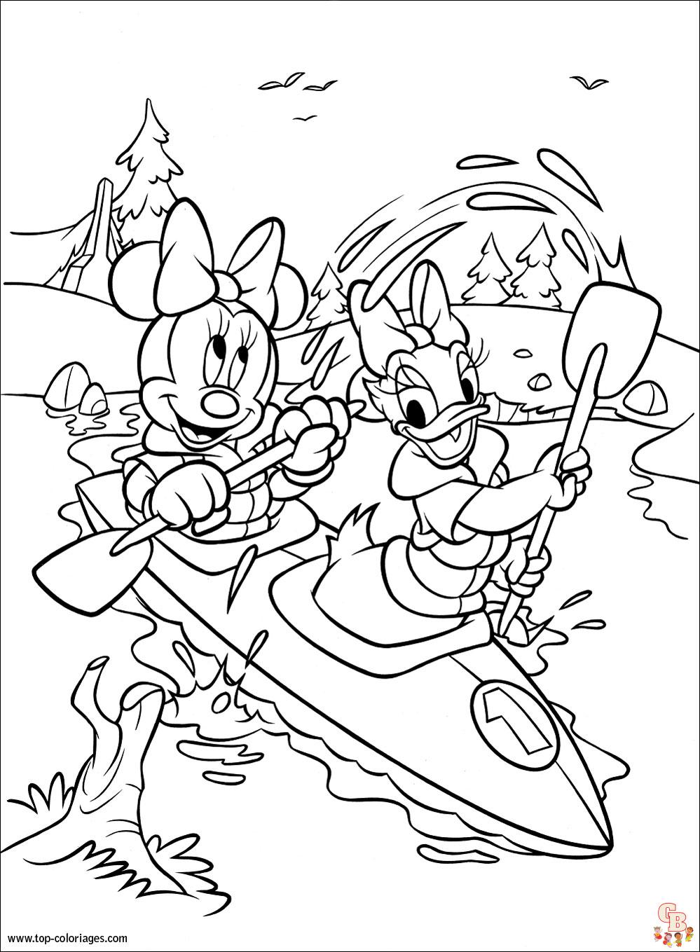 Coloriage Pompon et Daisy