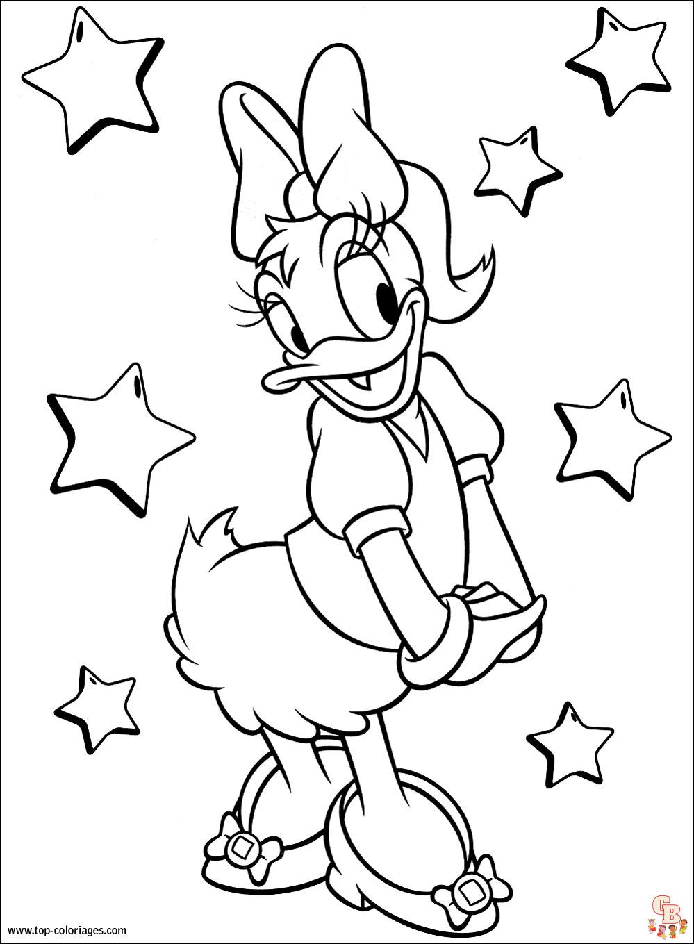 Coloriage Pompon et Daisy