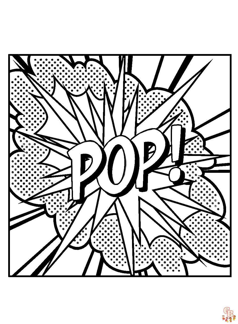 Coloriage Pop