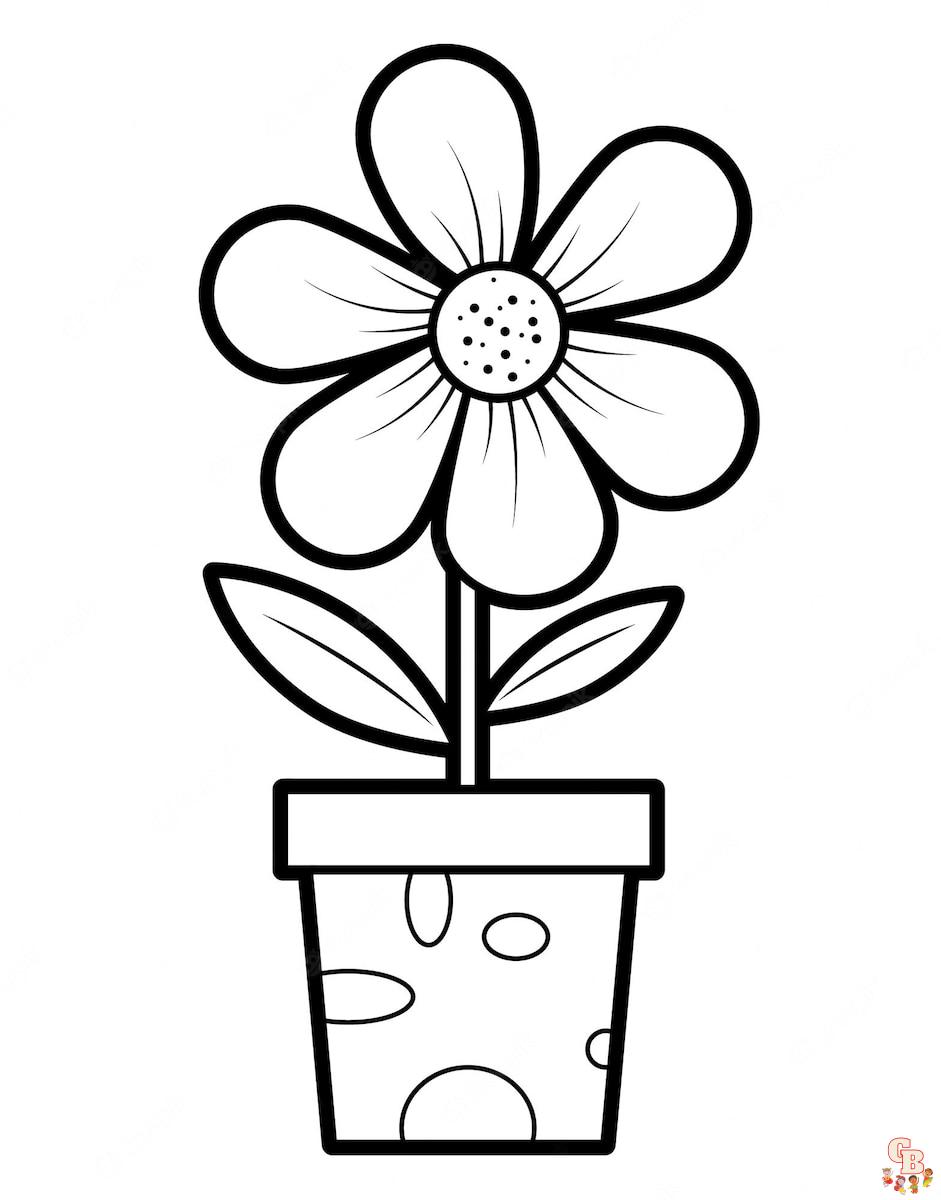 Coloriage Pot