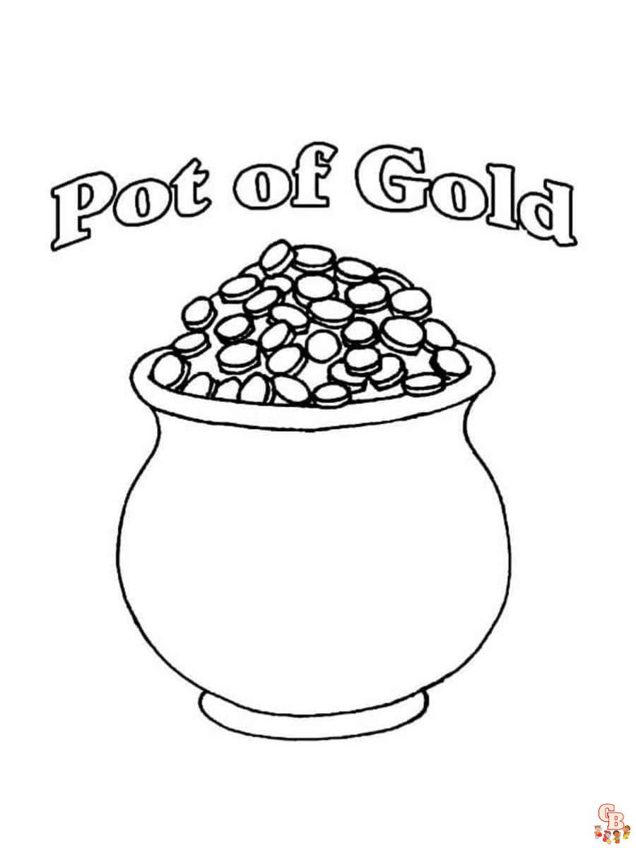 Coloriage Pot